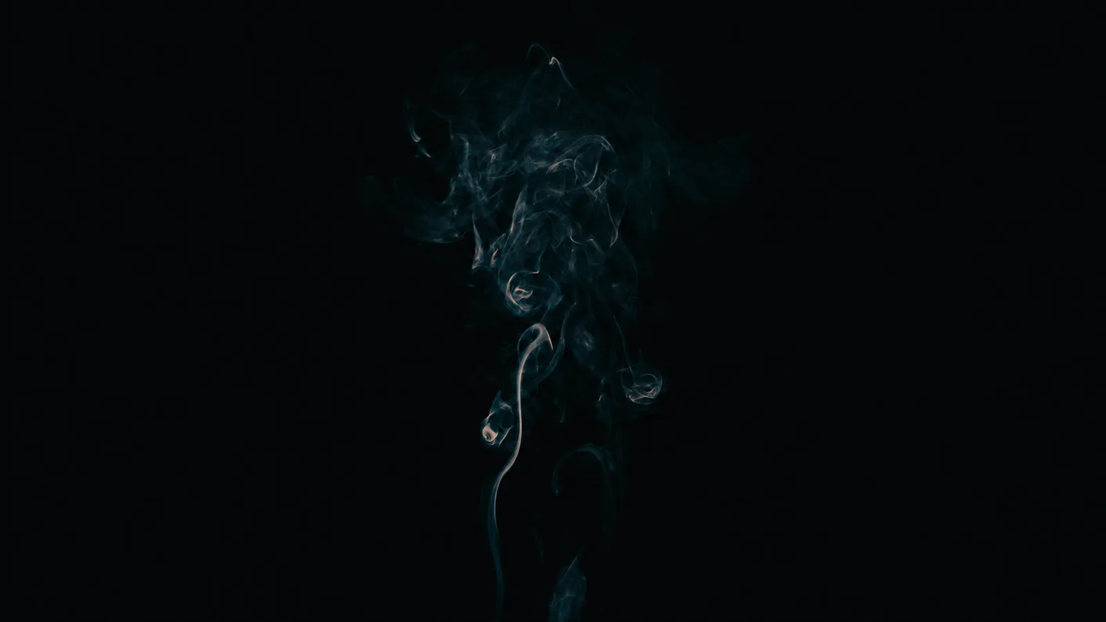 Smoke over charcoal